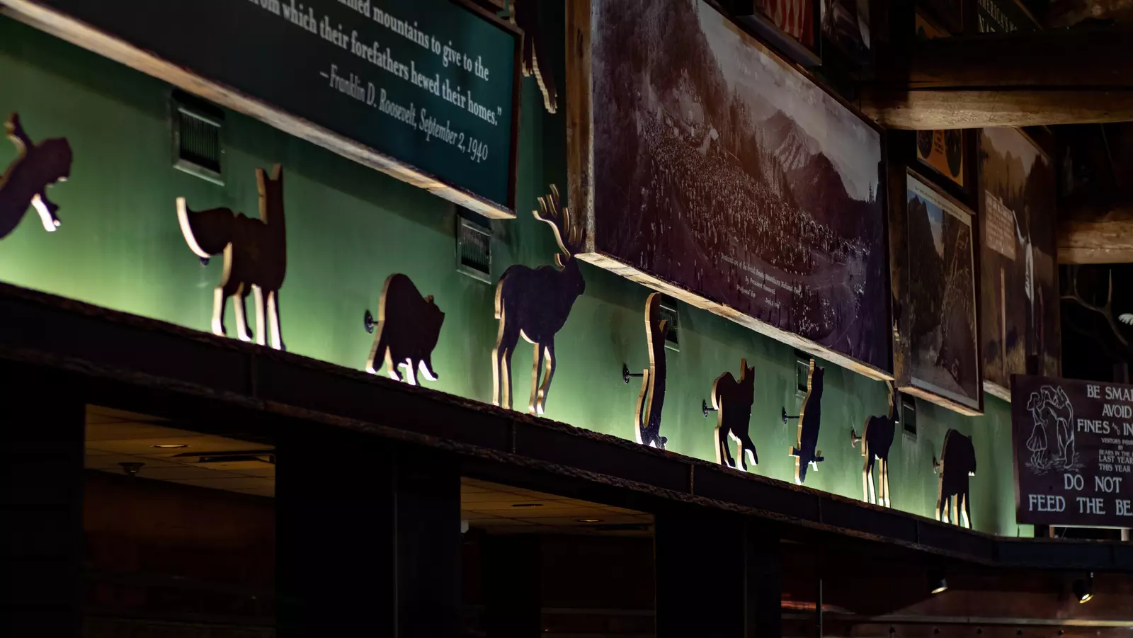 interior of park grill